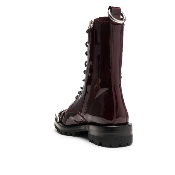 Alexander Wang Kennah Patent Combat Boot size 37 - Picture 4 of 13